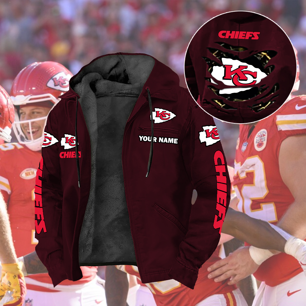 Chiefs Unisex Jacket Custom Name