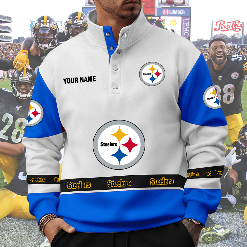 Steelers Unisex Western Style Sweater Custom Name - Image 5