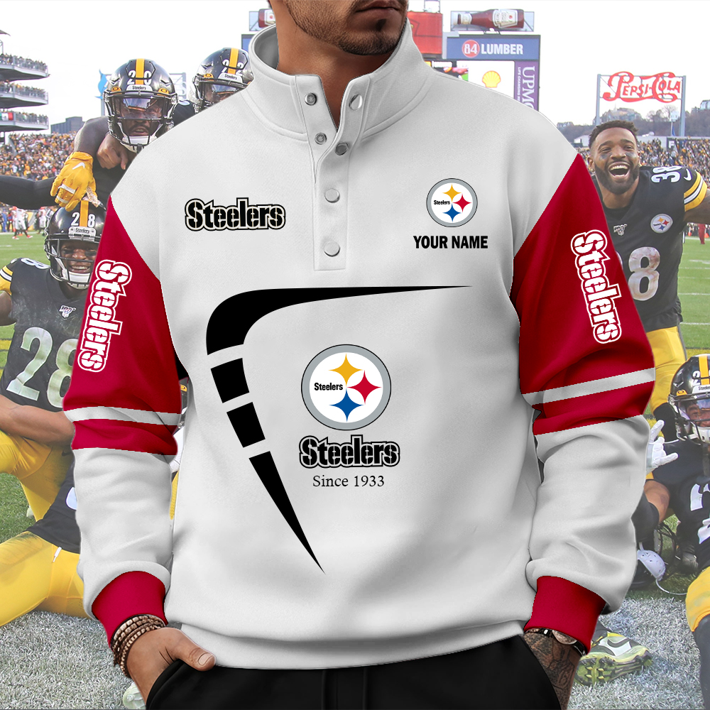 Steelers Unisex Sweater Custom Name - Image 6