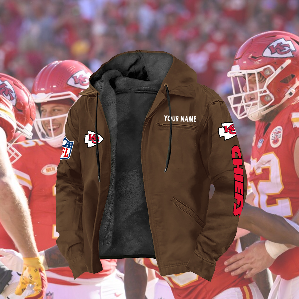 Chiefs Jacket Custom Name - Image 5