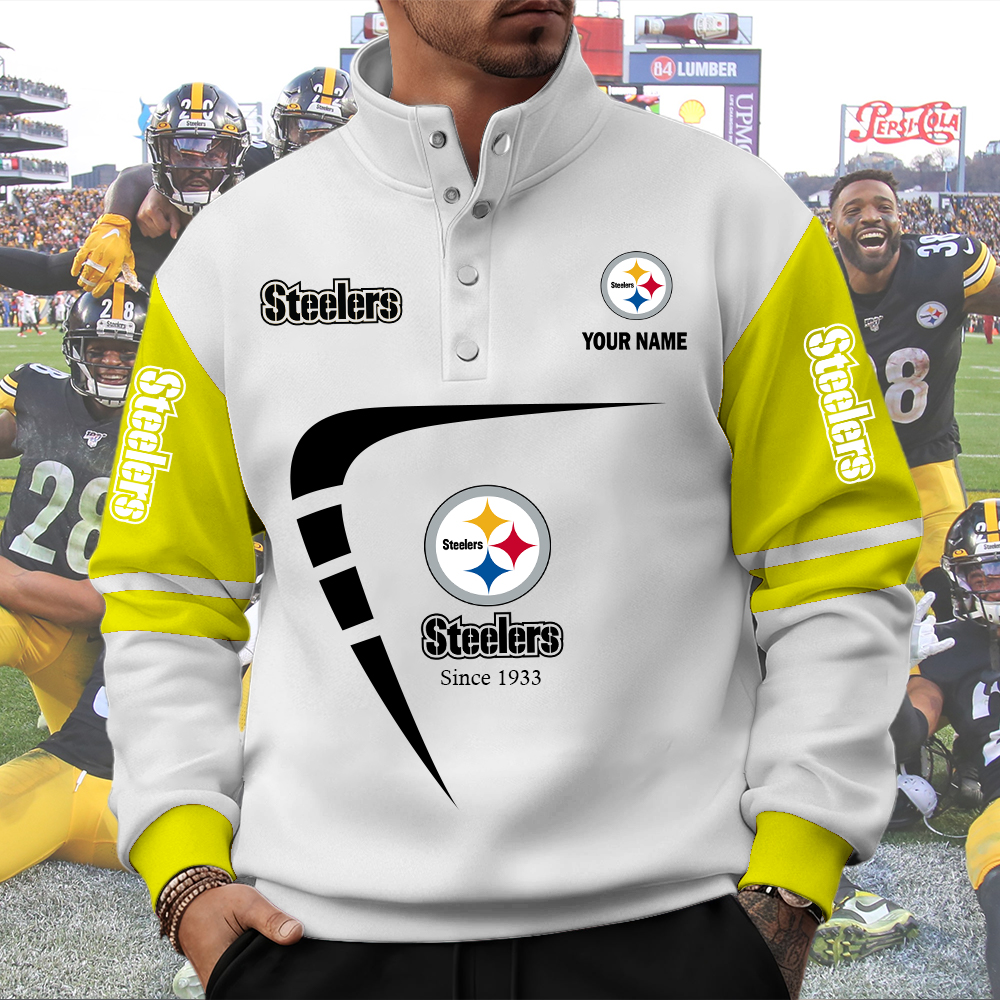 Steelers Unisex Sweater Custom Name - Image 7