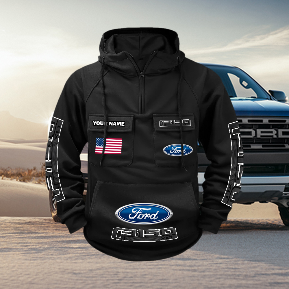 Ford Custom Name Cargo Hoodie