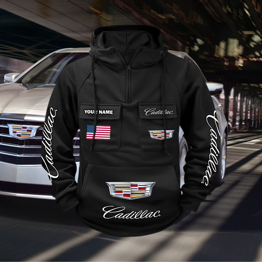 Cadillac Custom Name Cargo Hoodie