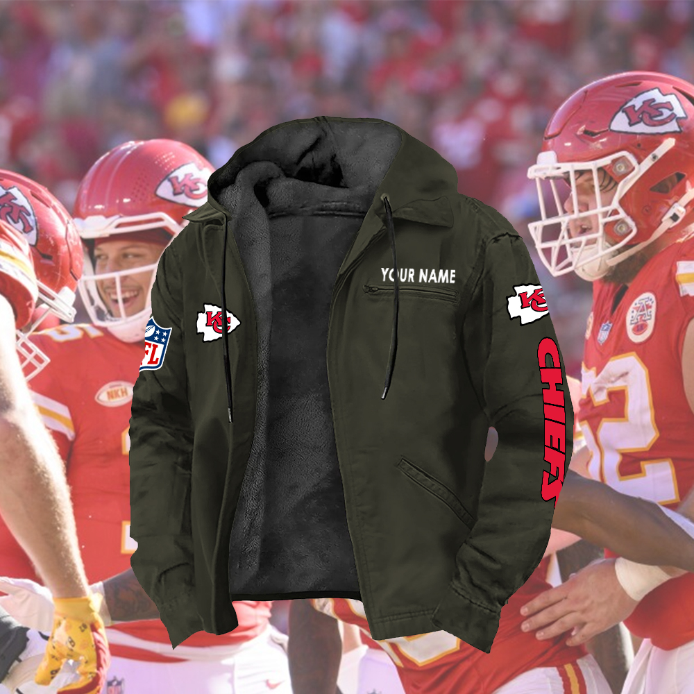 Chiefs Jacket Custom Name - Image 6