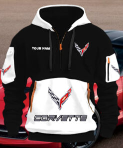 Corvette Quarter Zip Hoodie