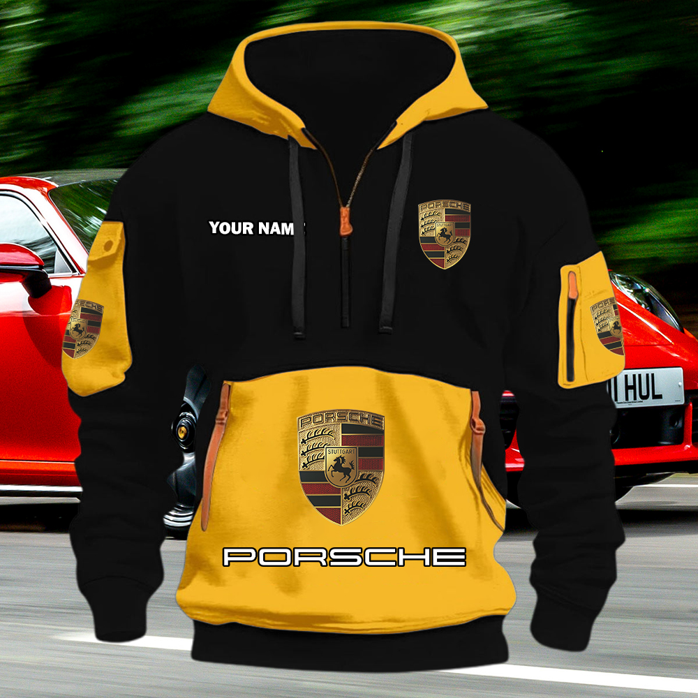 Porsche Quarter Zip Hoodie