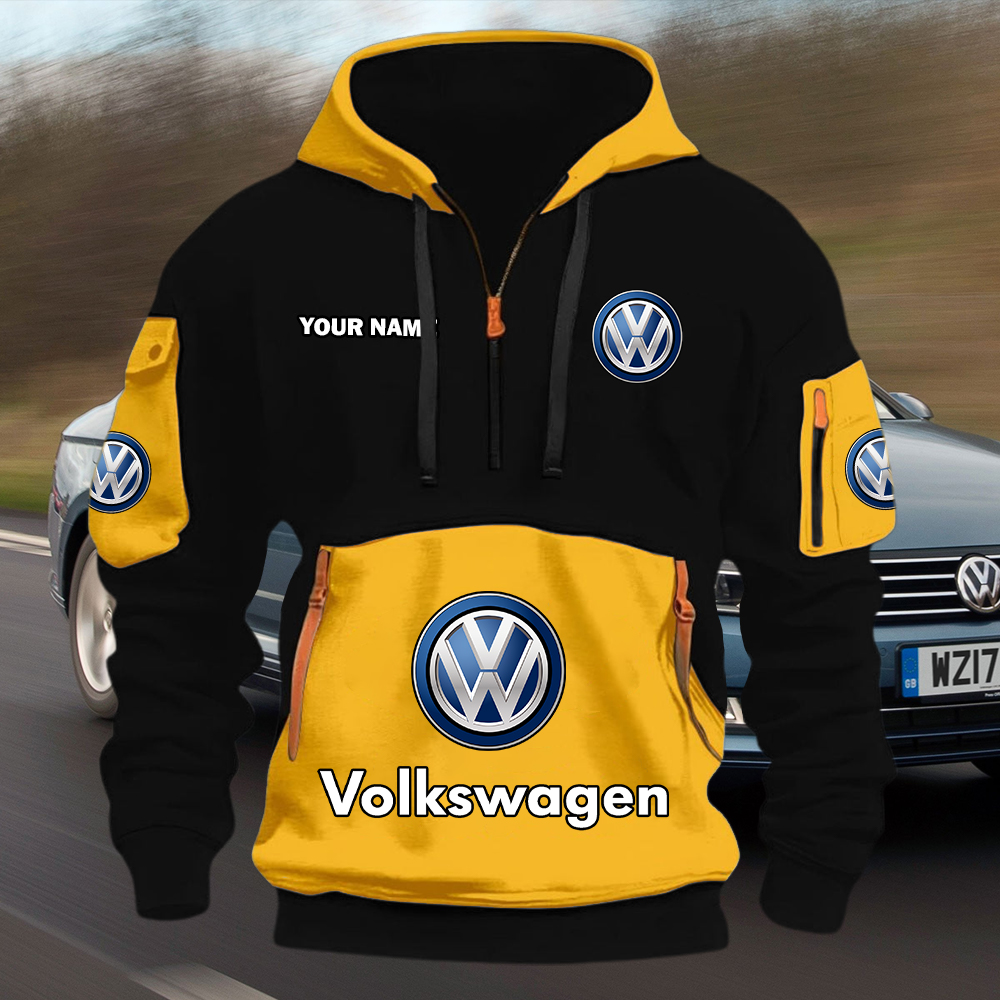 Volkswagen Quarter Zip Hoodie - Image 6