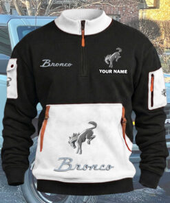 Bronco Quarter Zip Sweatshirt