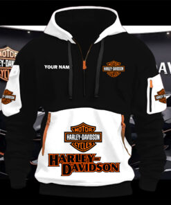 Harley-Davidson Quarter Zip Hoodie