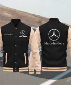 Mercedes-Benz Baseball Bomber Jacket Custom Name