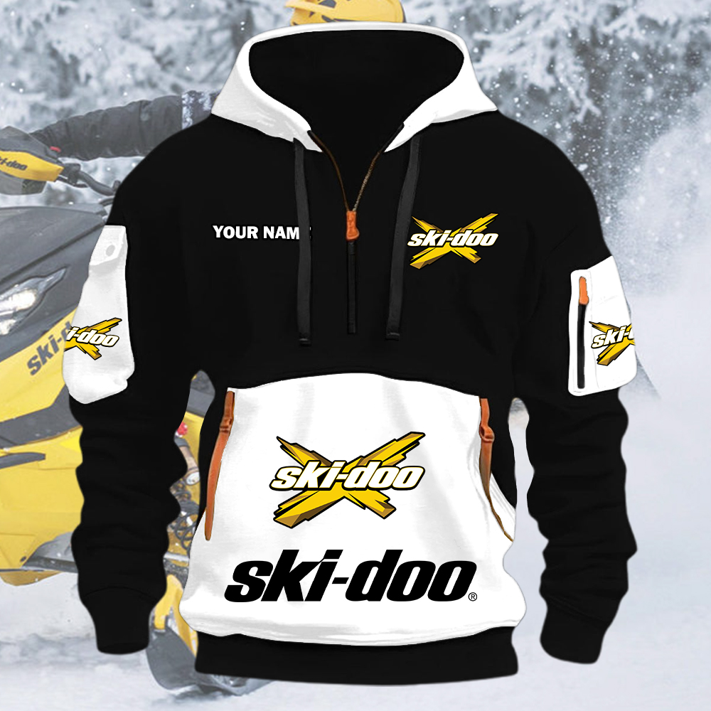 Ski-doo Quarter Zip Hoodie