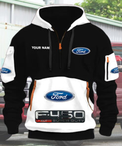 Ford F450 Quarter Zip Hoodie
