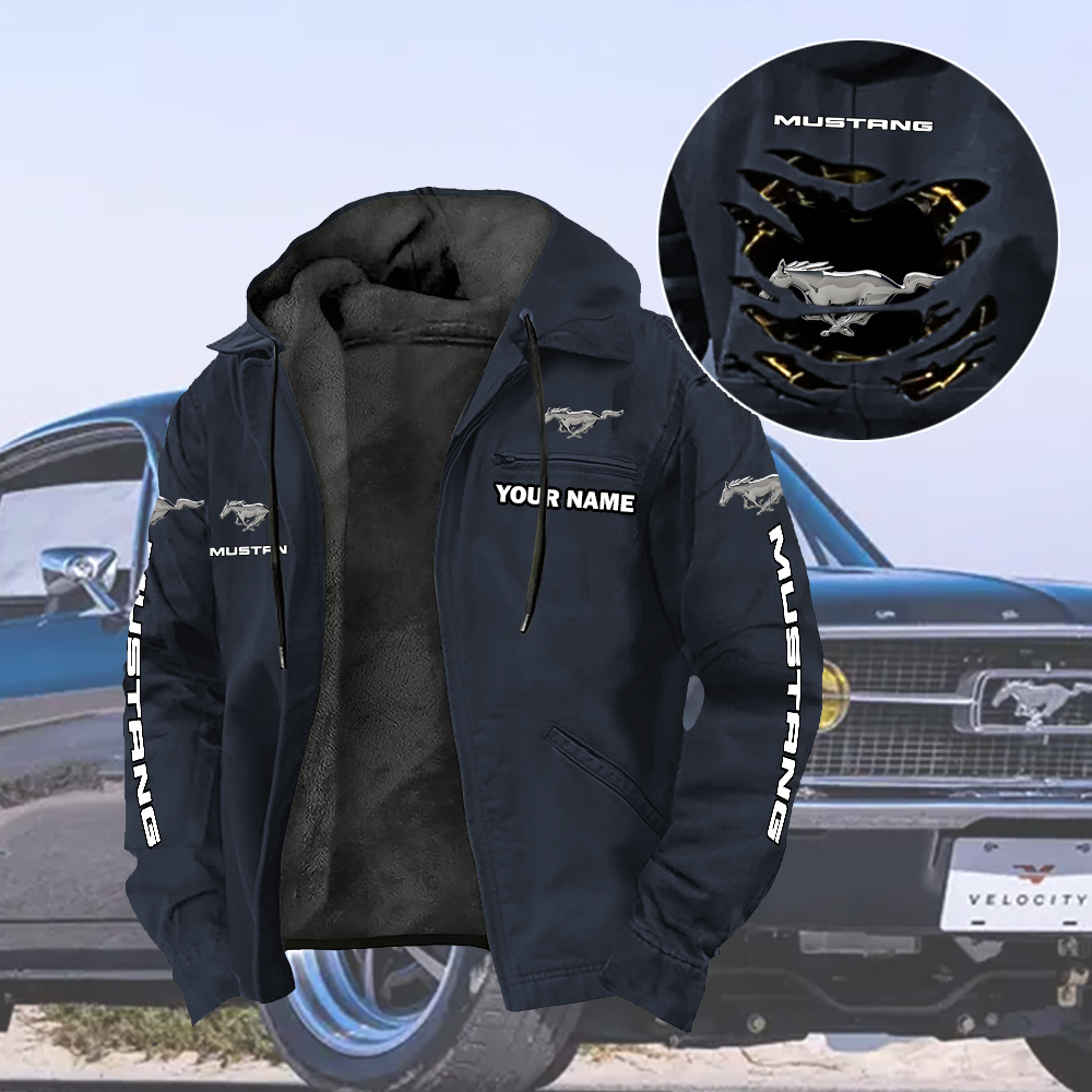 Mustang Custom Name Jacket - Image 3