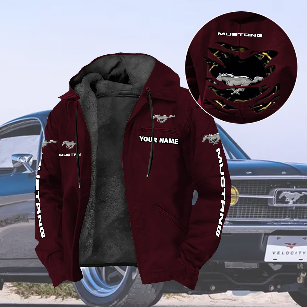 Mustang Custom Name Jacket - Image 4