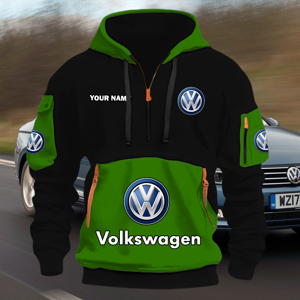Volkswagen Quarter Zip Hoodie - Image 5