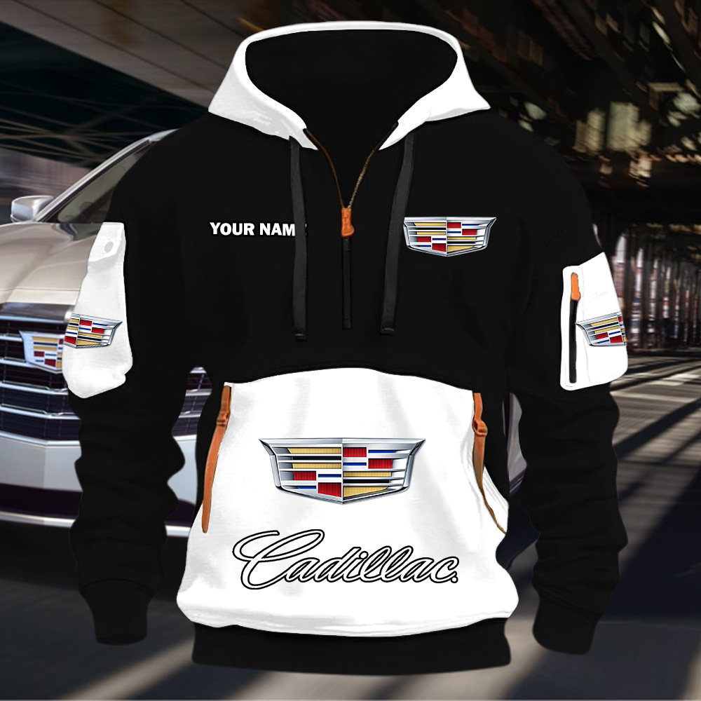 Cadillac Quarter Zip Hoodie