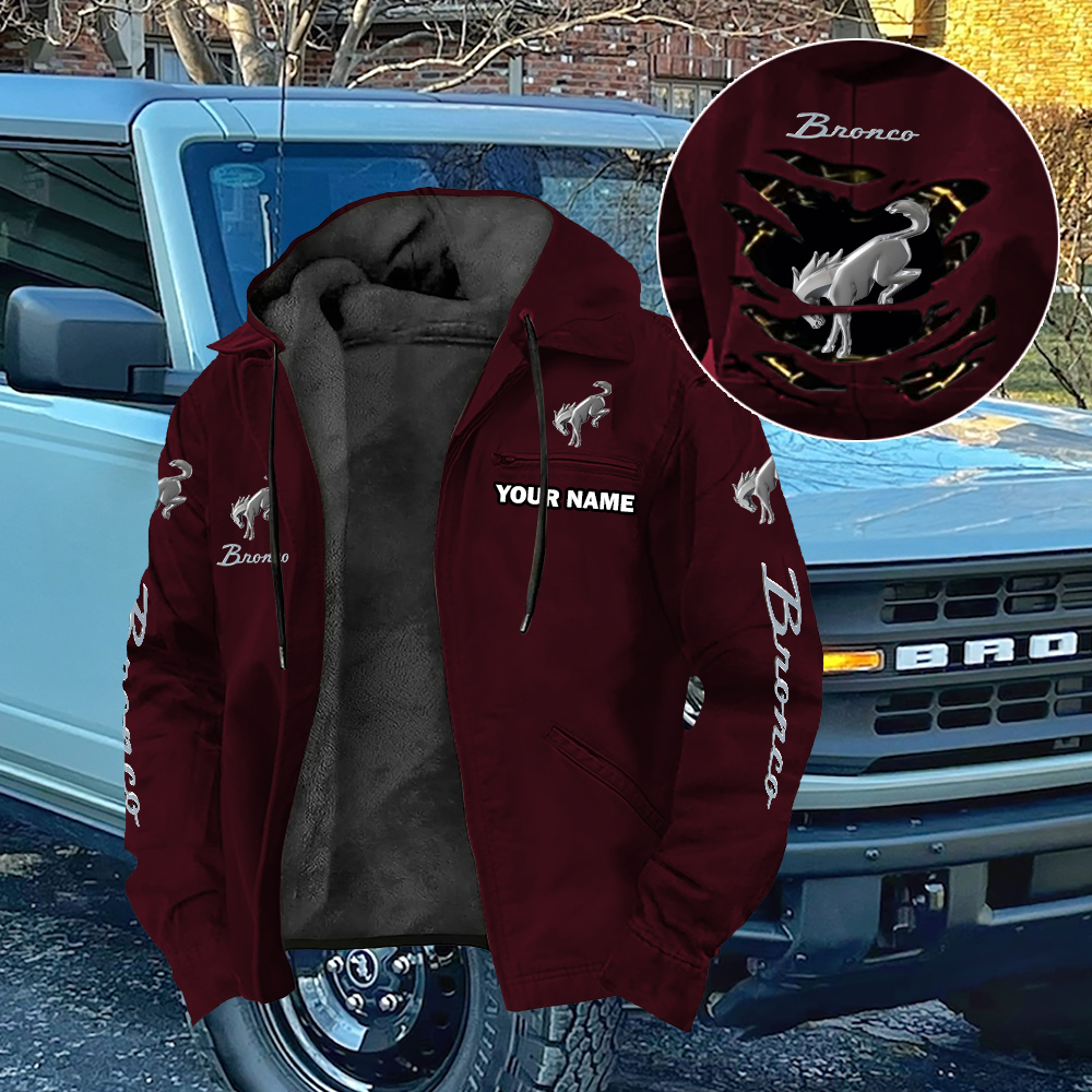 Bronco Custom Name Jacket - Image 4