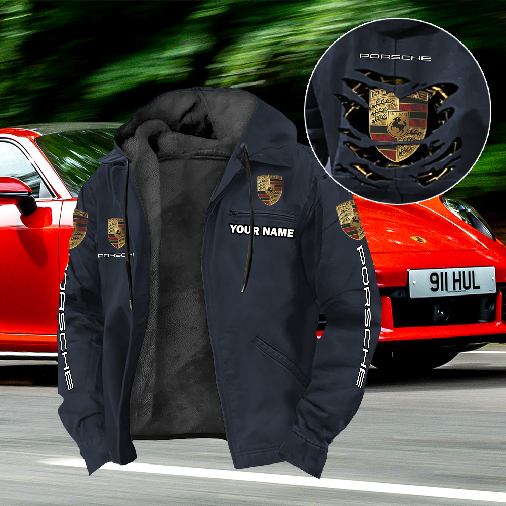 Porsche Custom Name Jacket - Image 5