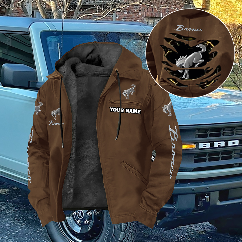 Bronco Custom Name Jacket - Image 5