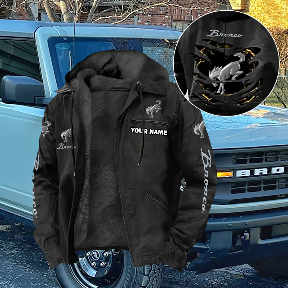 Bronco Custom Name Jacket
