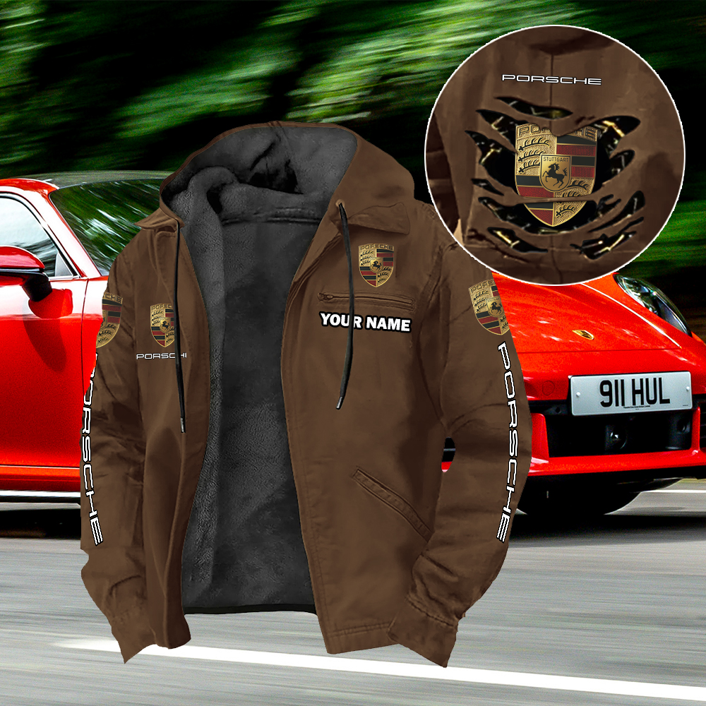 Porsche Custom Name Jacket - Image 3