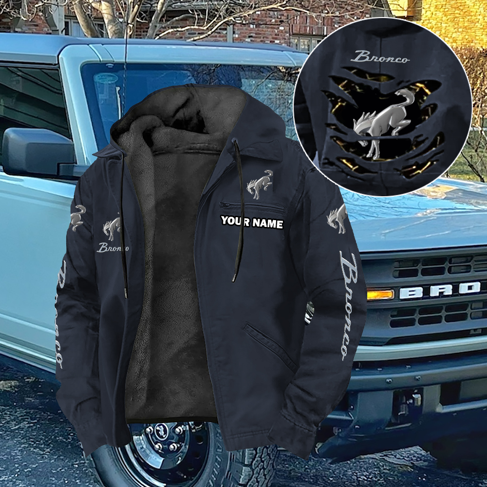 Bronco Custom Name Jacket - Image 3