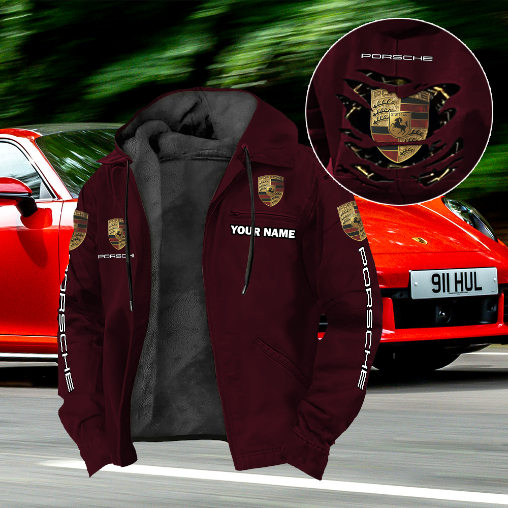 Porsche Custom Name Jacket - Image 4