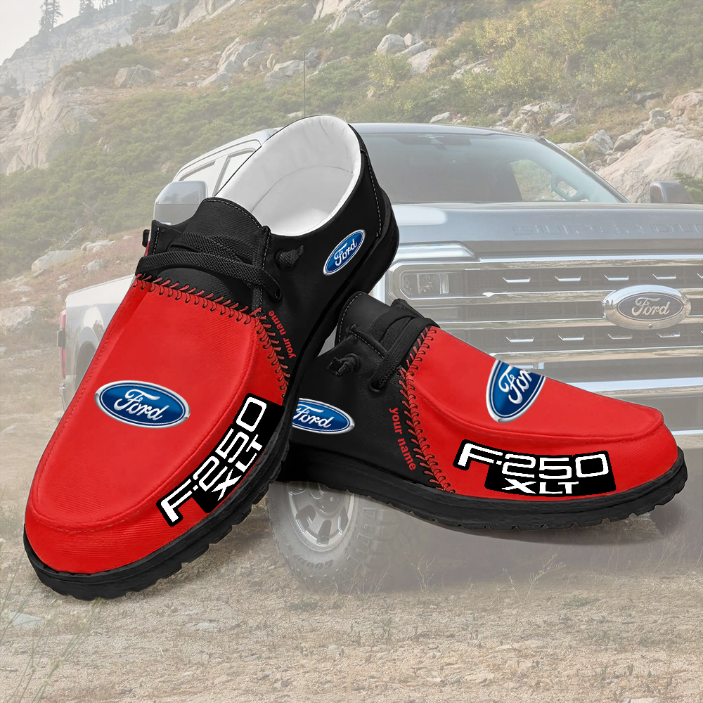 F250 Custom Name Sneakers