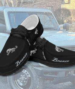 Bronco Custom Name Sneakers