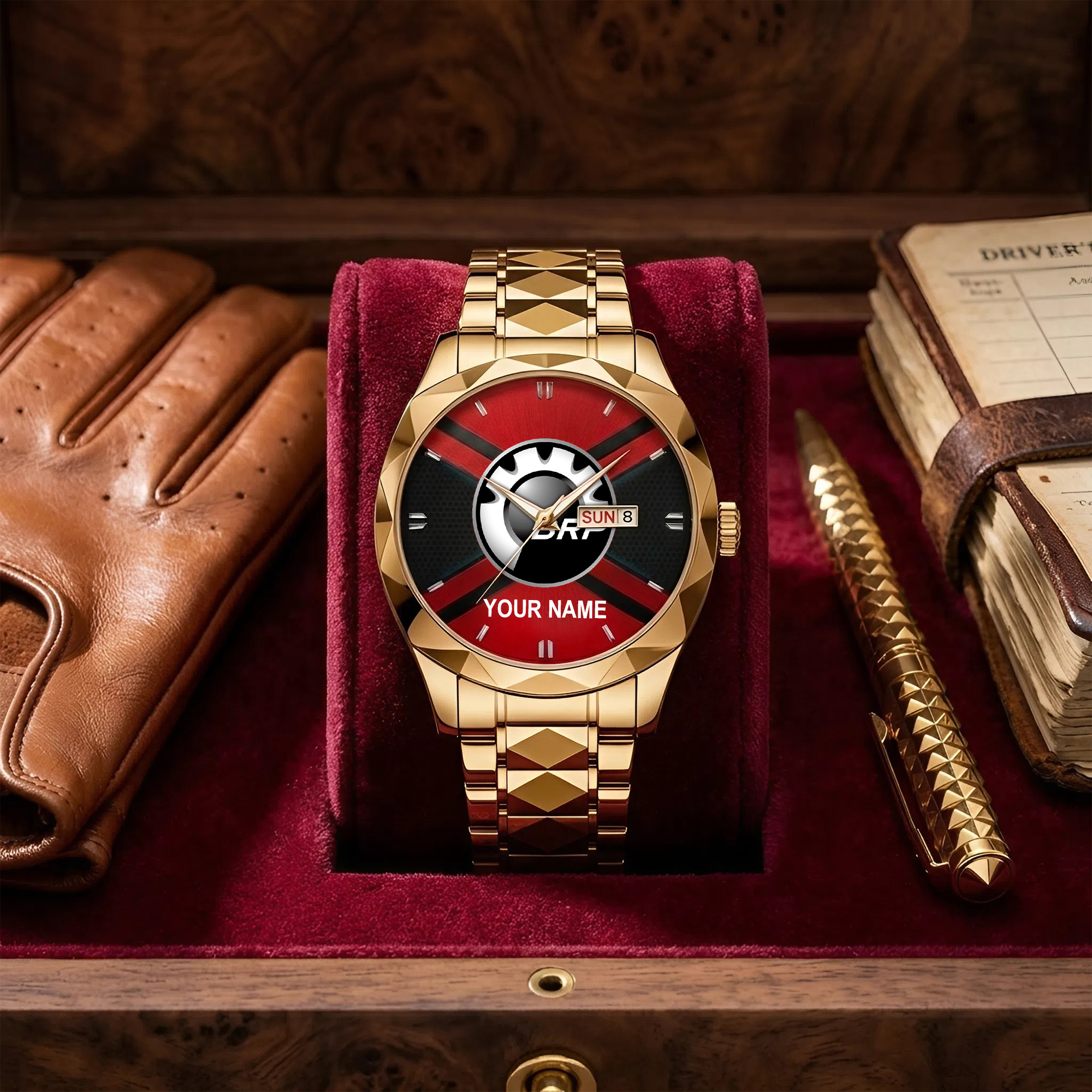 Can-am Custom Name Luxury Men's Watch