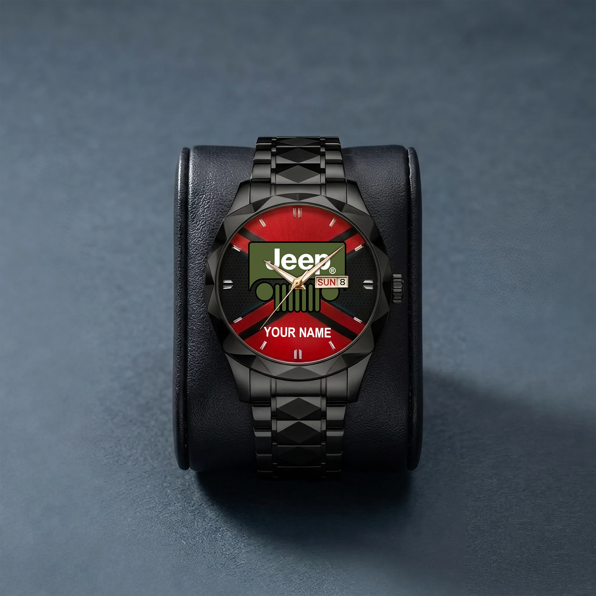 Jeep Custom Name Luxury Men's Watch - Image 4