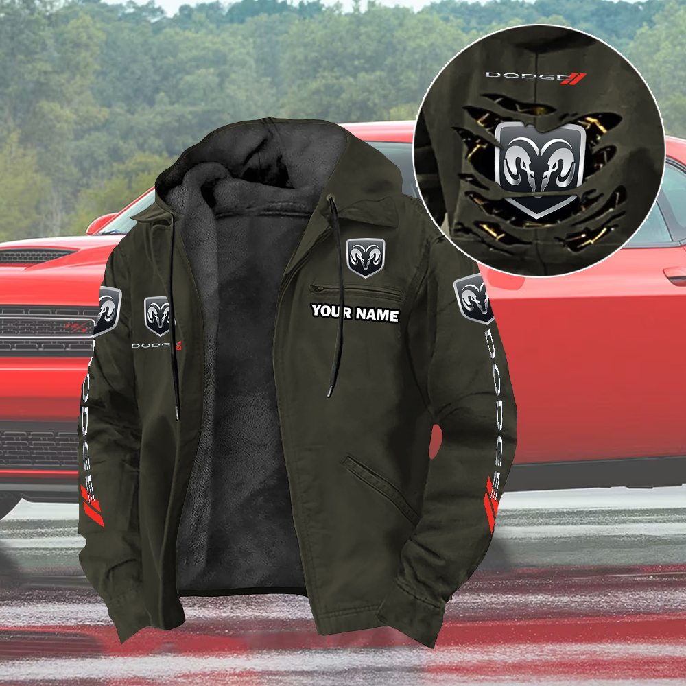 Dodge Custom Name Jacket - Image 2