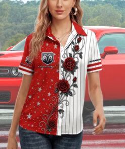 Dodge Women Short Sleeve Shirt