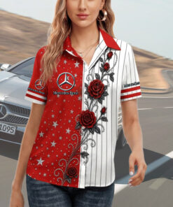 Mercedes Women Short Sleeve Shirt