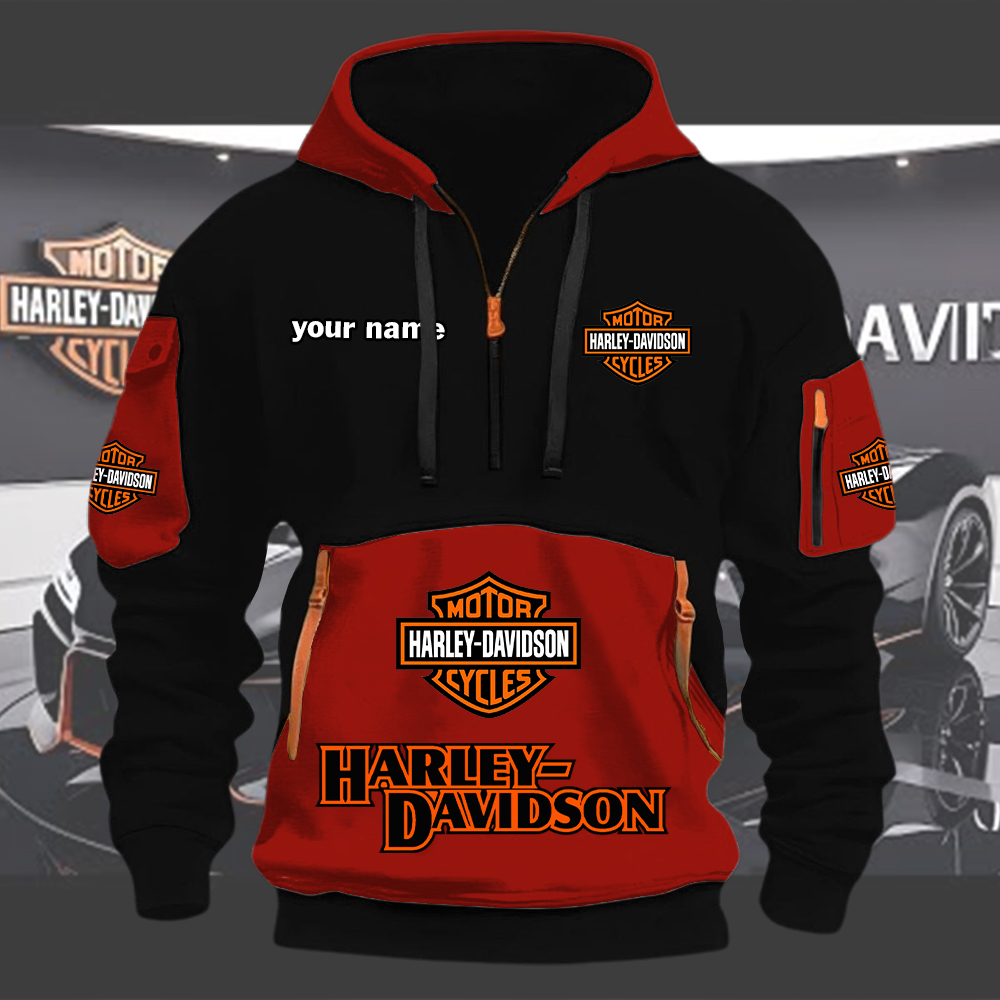 HD Quarter Zip Hoodie - Image 3