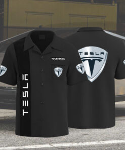 Tesla Custom Name Hawaii Shirt