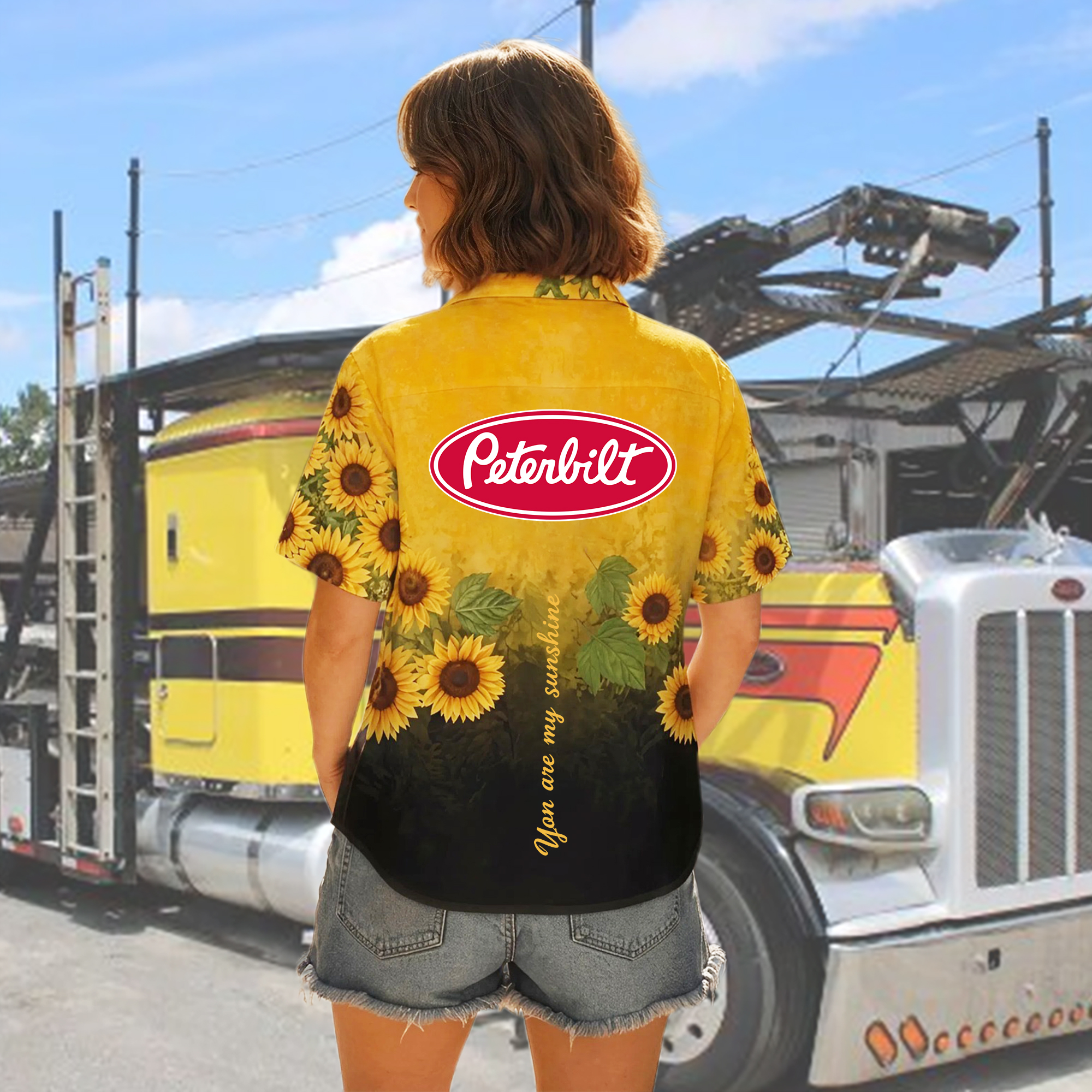 Peterbilt You are my Sunshine Hawaii Shirt - Image 3