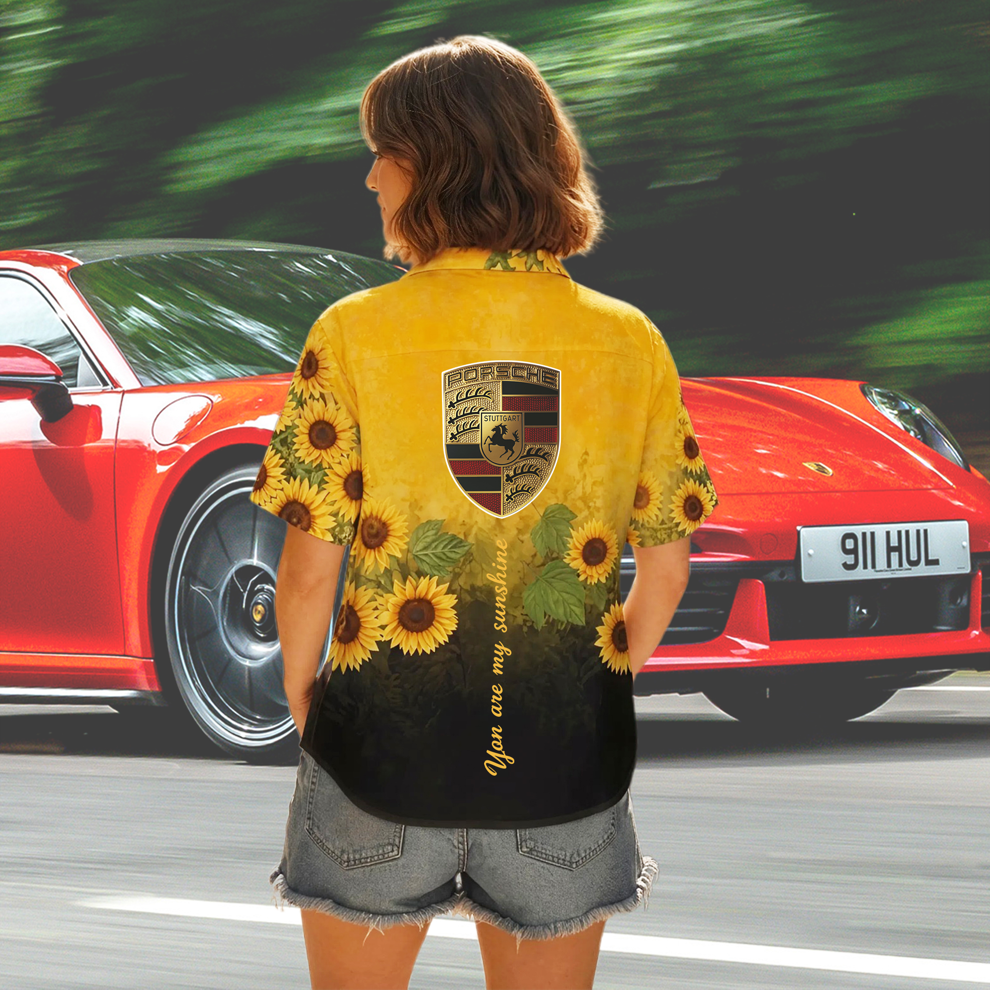 Porsche You are my Sunshine Hawaii Shirt - Image 3