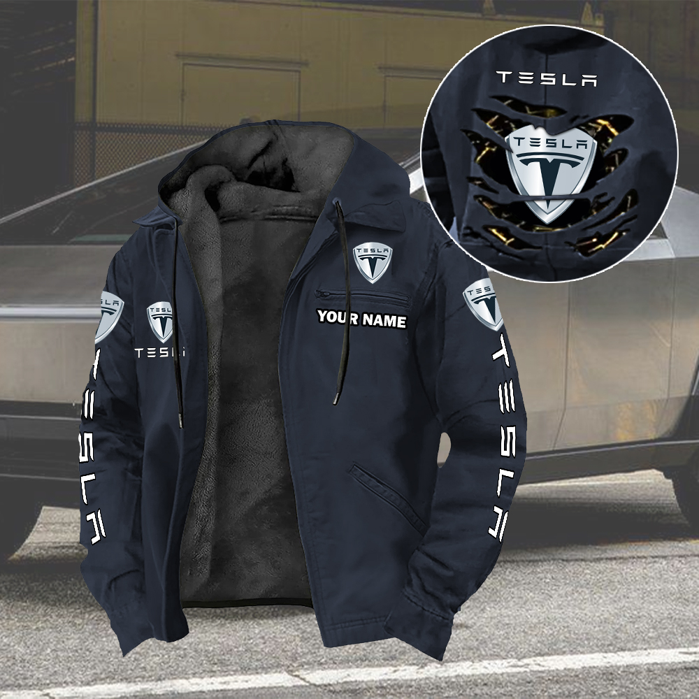 Tesla Custom Name Jacket - Image 3