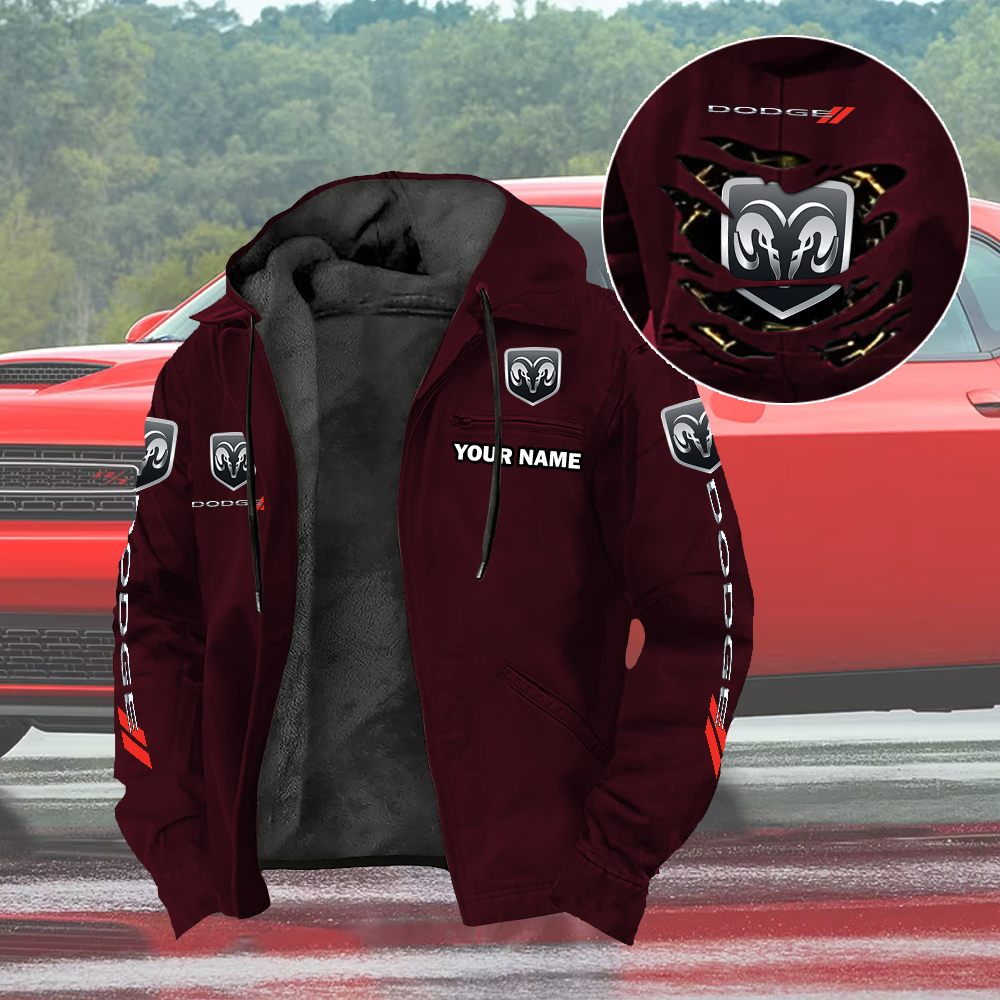 Dodge Custom Name Jacket - Image 4