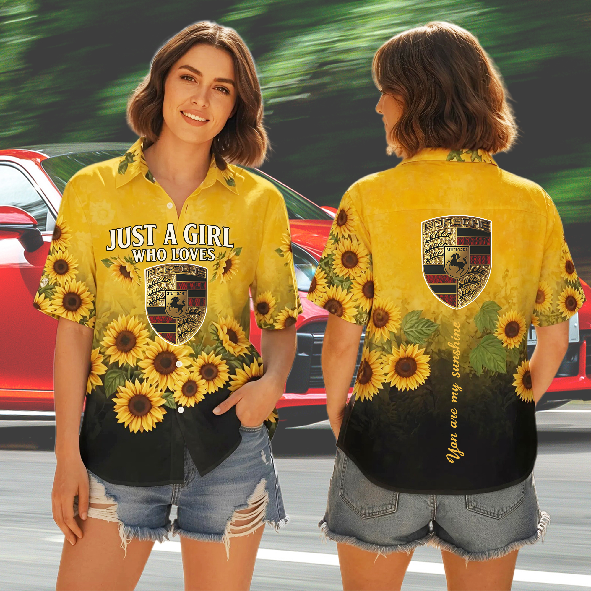 Porsche You are my Sunshine Hawaii Shirt