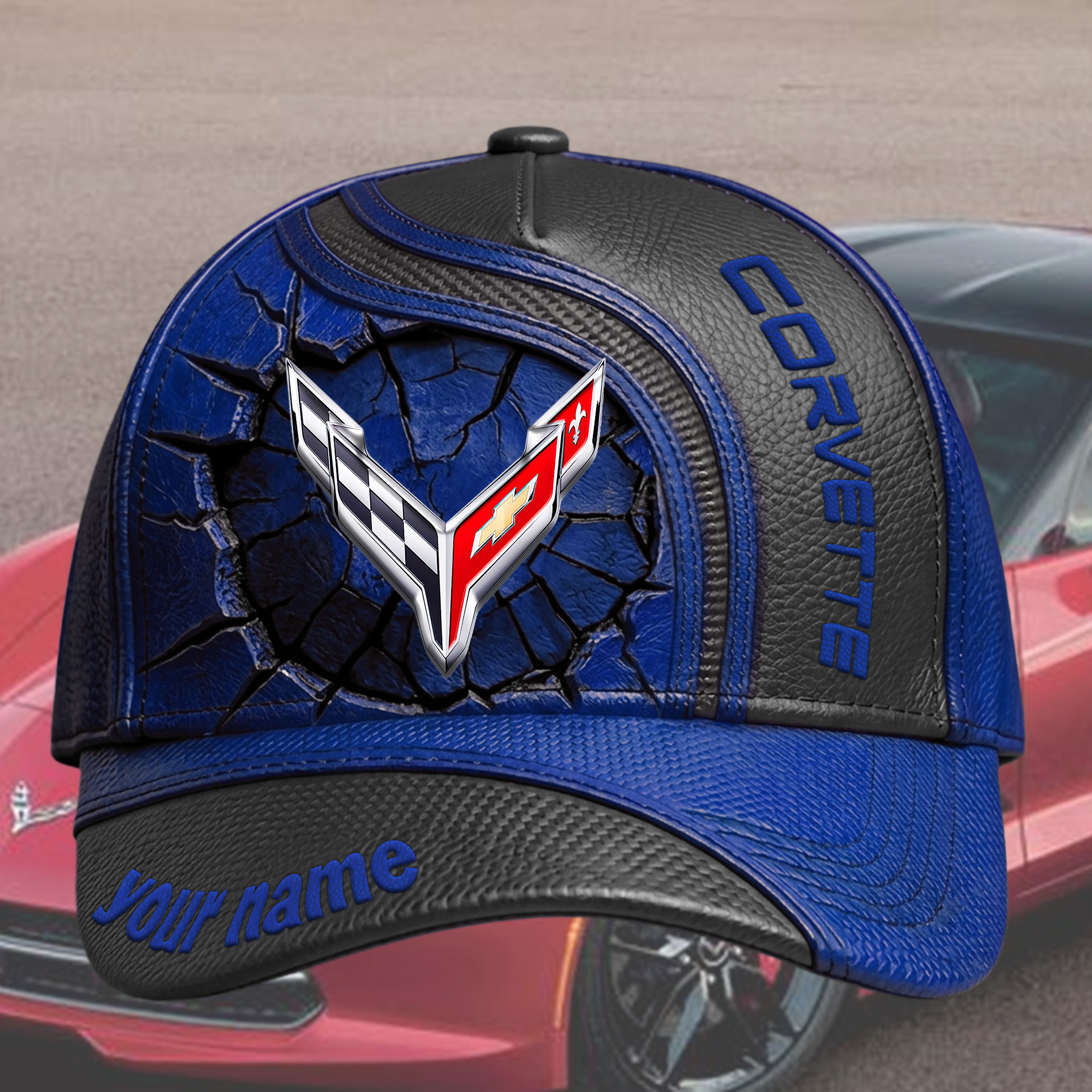 Corvette Hat Over Full Print - Image 4