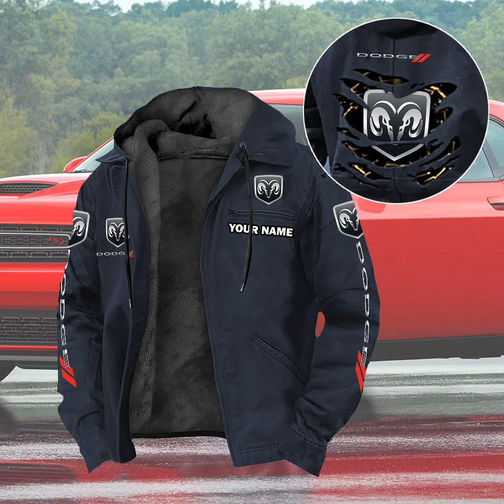 Dodge Custom Name Jacket - Image 5