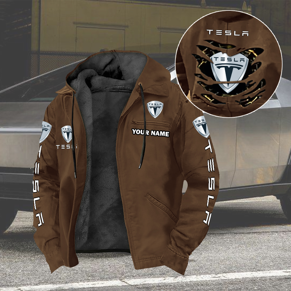 Tesla Custom Name Jacket - Image 5