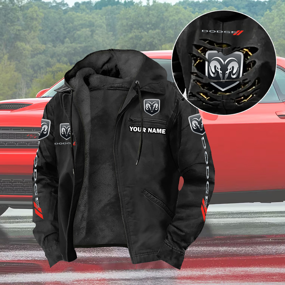 Dodge Custom Name Jacket