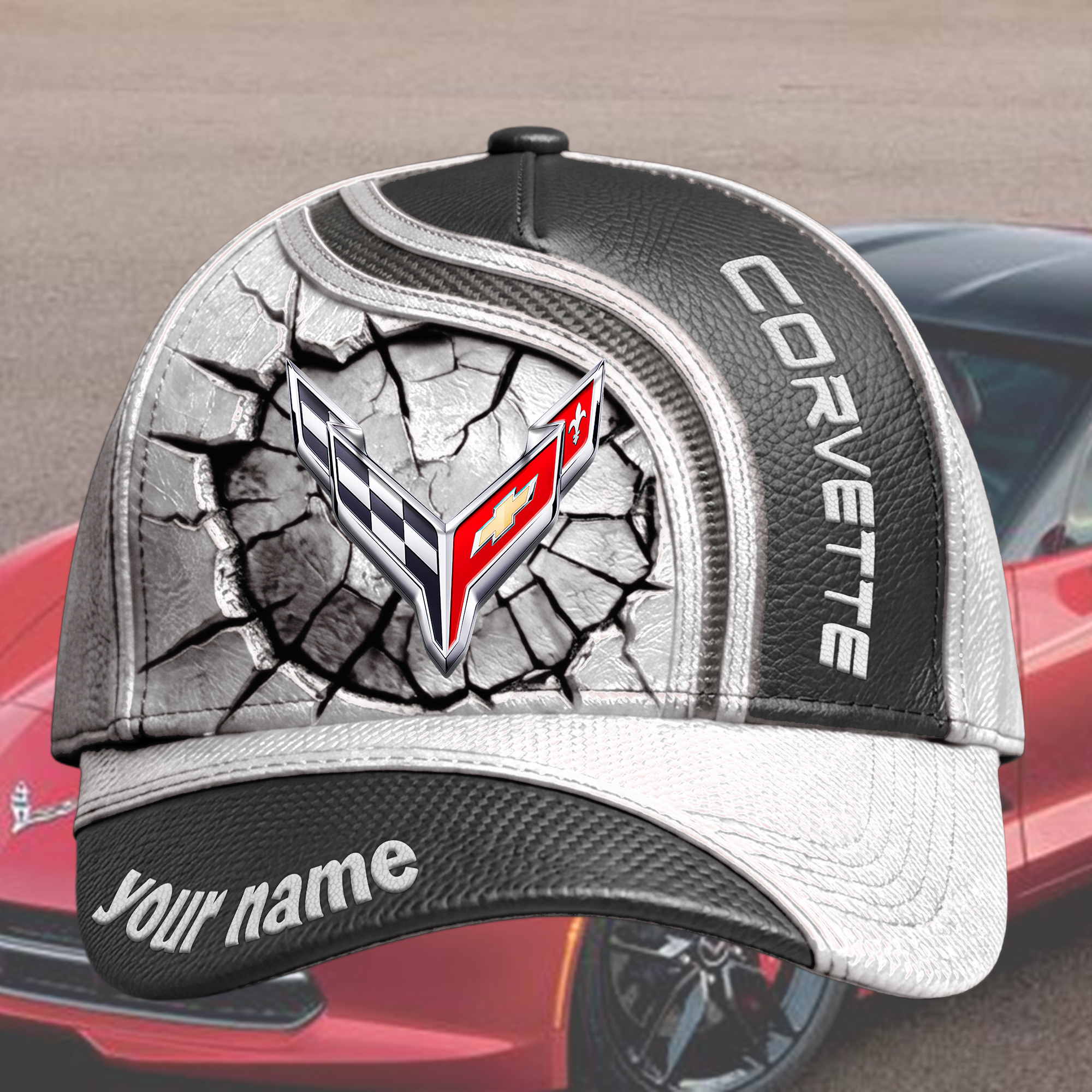 Corvette Hat Over Full Print - Image 6
