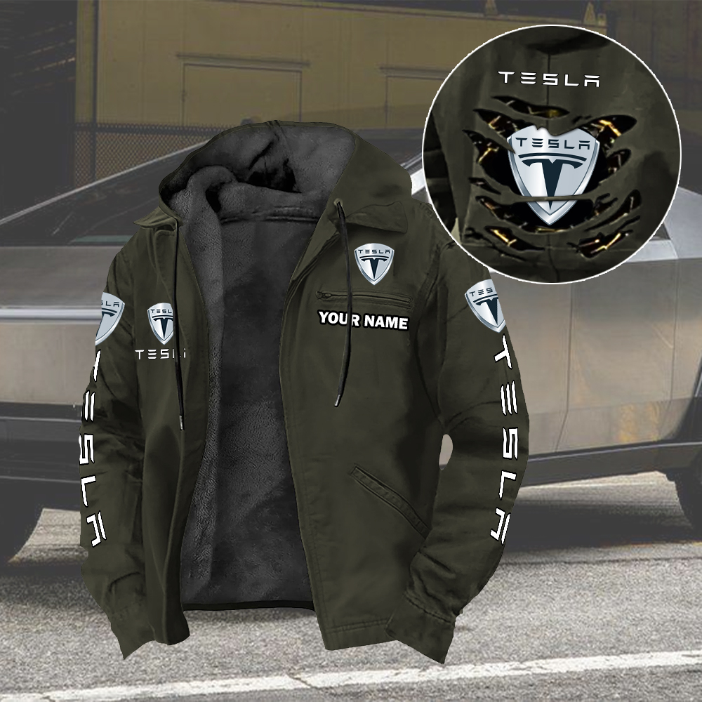 Tesla Custom Name Jacket - Image 6