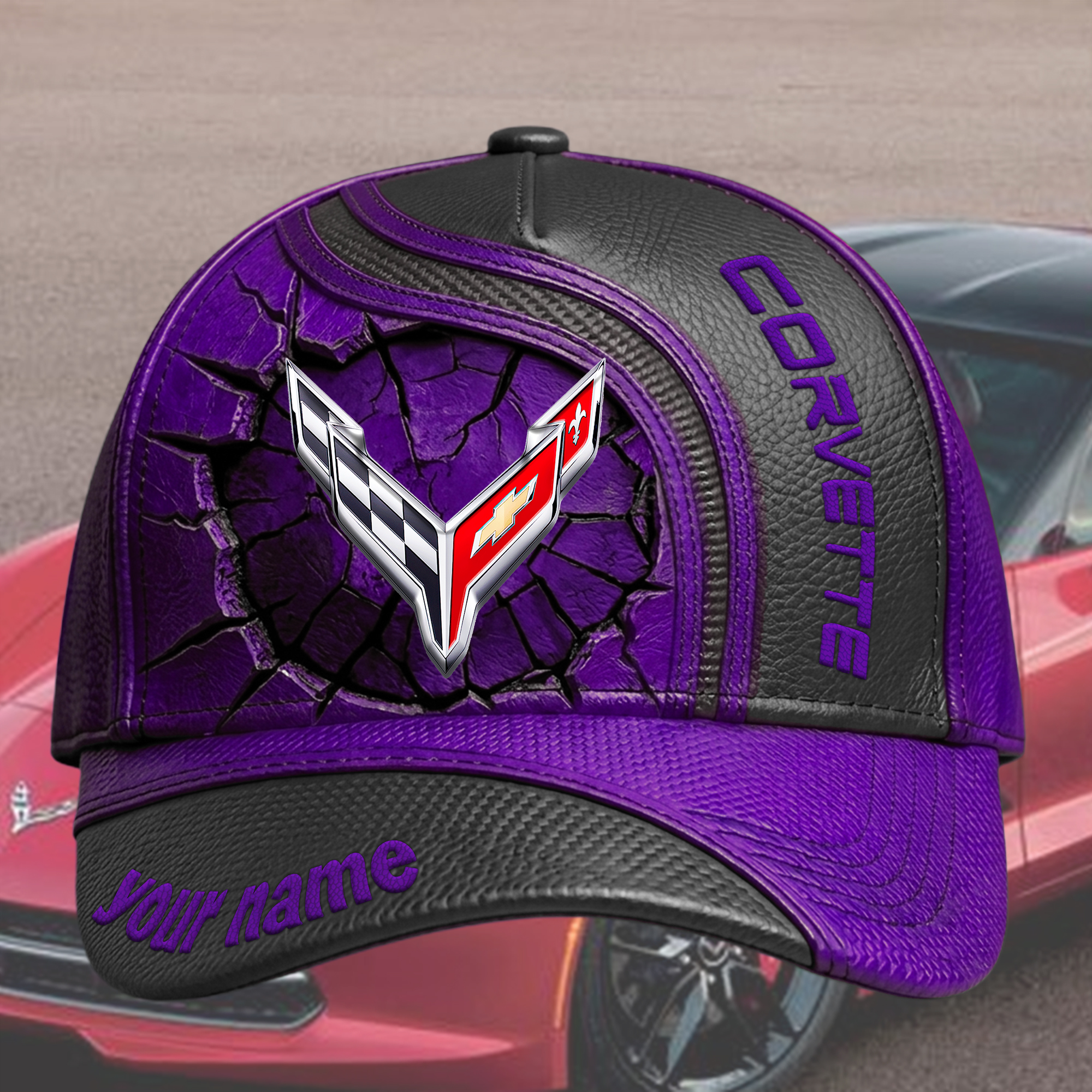Corvette Hat Over Full Print - Image 7