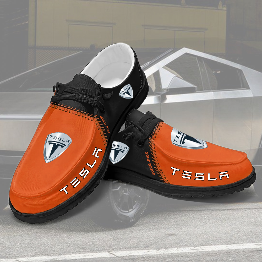 Tesla Custom Name Sneakers - Image 8