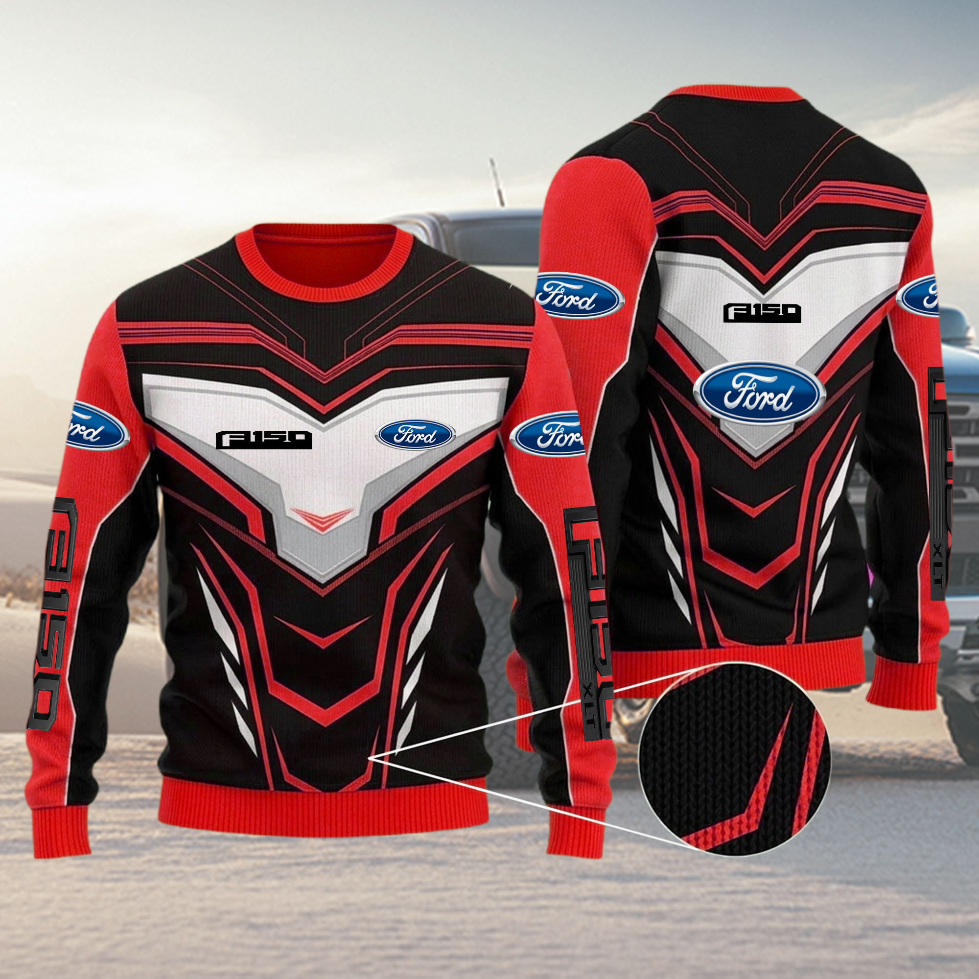 F150 Ugly Xmas Sweater - Image 3